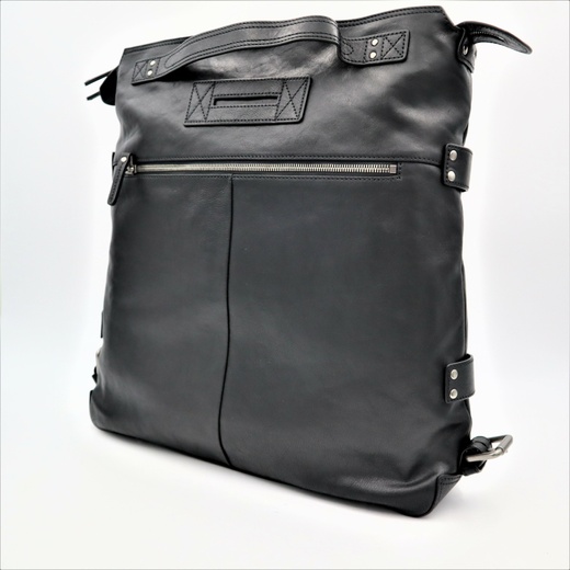 Чоловіча шкіряна сумка-рюкзак Blamont RB5912051