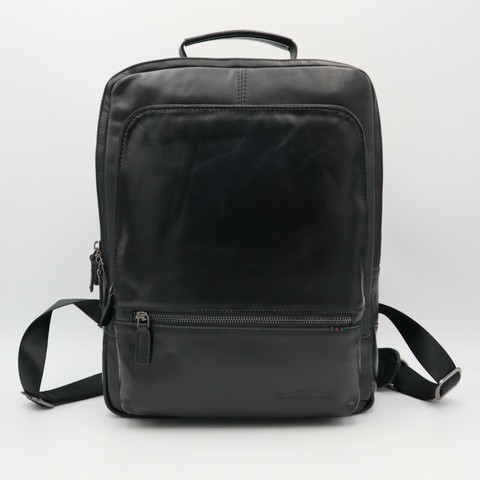 Мужской рюкзак для ноутбука из натуральной кожи Roberto Tonelli R1191-1