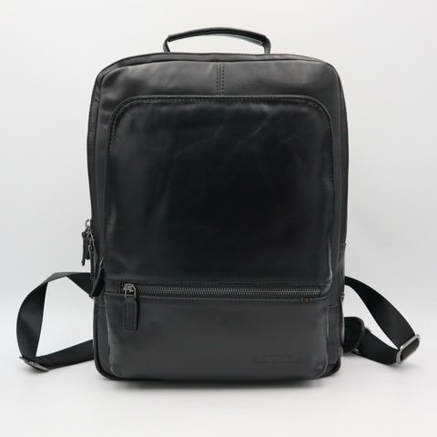 Мужской рюкзак с отделением для ноутбука из натуральной кожи Roberto Tonelli R1191-1