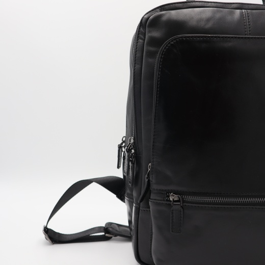 Мужской рюкзак для ноутбука из натуральной кожи Roberto Tonelli R1191-1