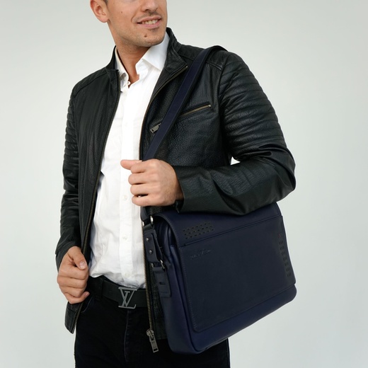 Чоловіча шкіряна сумка через плече Roberto Tonelli R5210-49