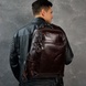 Чоловічий рюкзак з натуральної шкіри Roberto Tonelli R1155-4 11