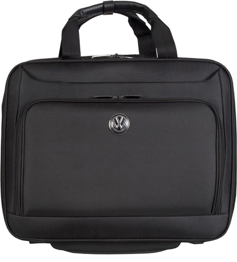 Мужская деловая сумка Volkswagen на колесах с отделением для ноутбука и планшета  V00605;06