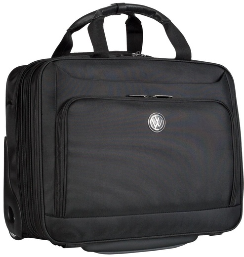 Чоловіча ділова сумка Volkswagen на колесах з відділенням для ноутбука та планшета V00605;06